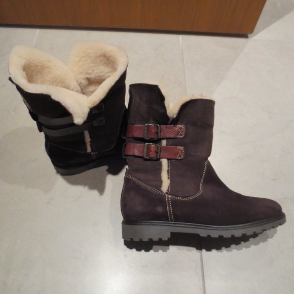 GANT Shearling Boots - NEW - Picture 2 of 9